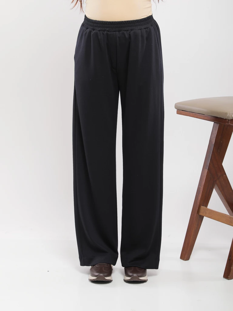 PANTALON DE JOGGING À TAILLE ÉLASTIQUE ET PATCH SIGLÉ