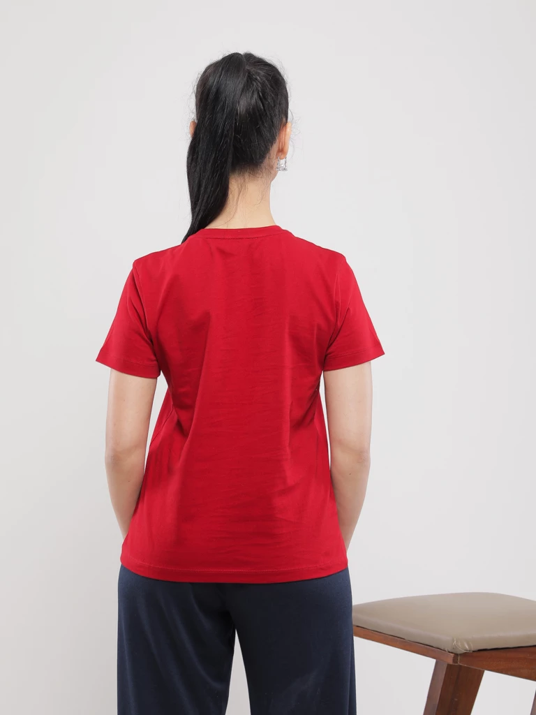 T-SHIRT BASIQUE EN COTON