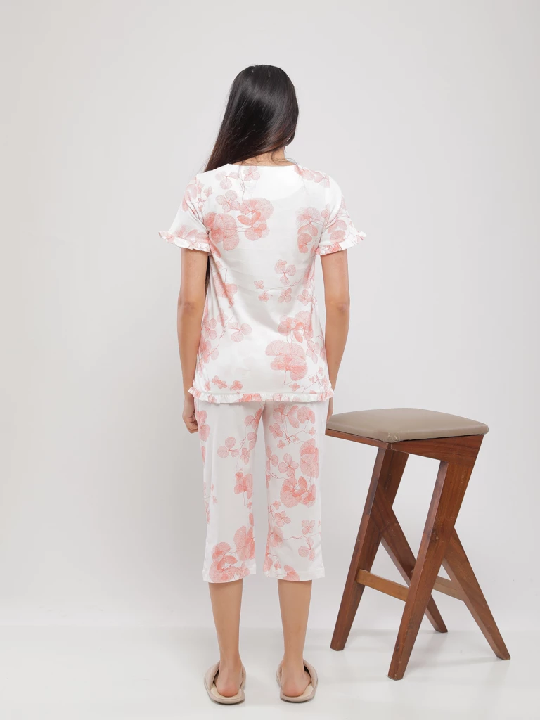 PYJAMA IMPRIME AVEC PANTACOURT