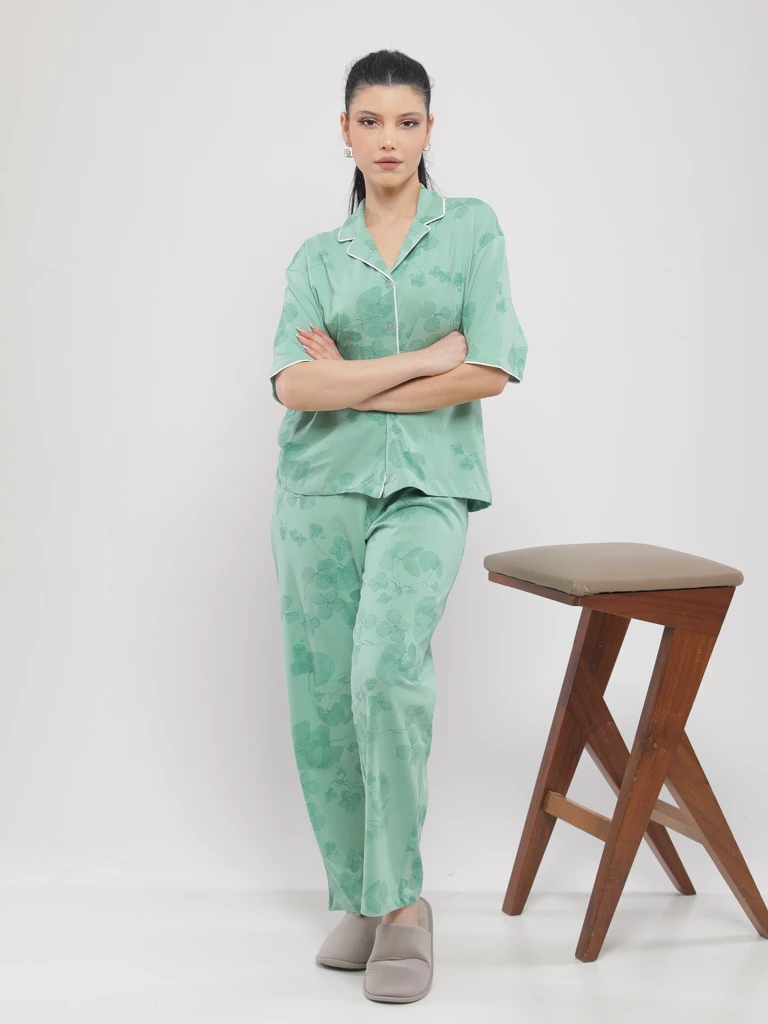 PYJAMA CONFORT – HAUT ET BAS IMPRIMÉ