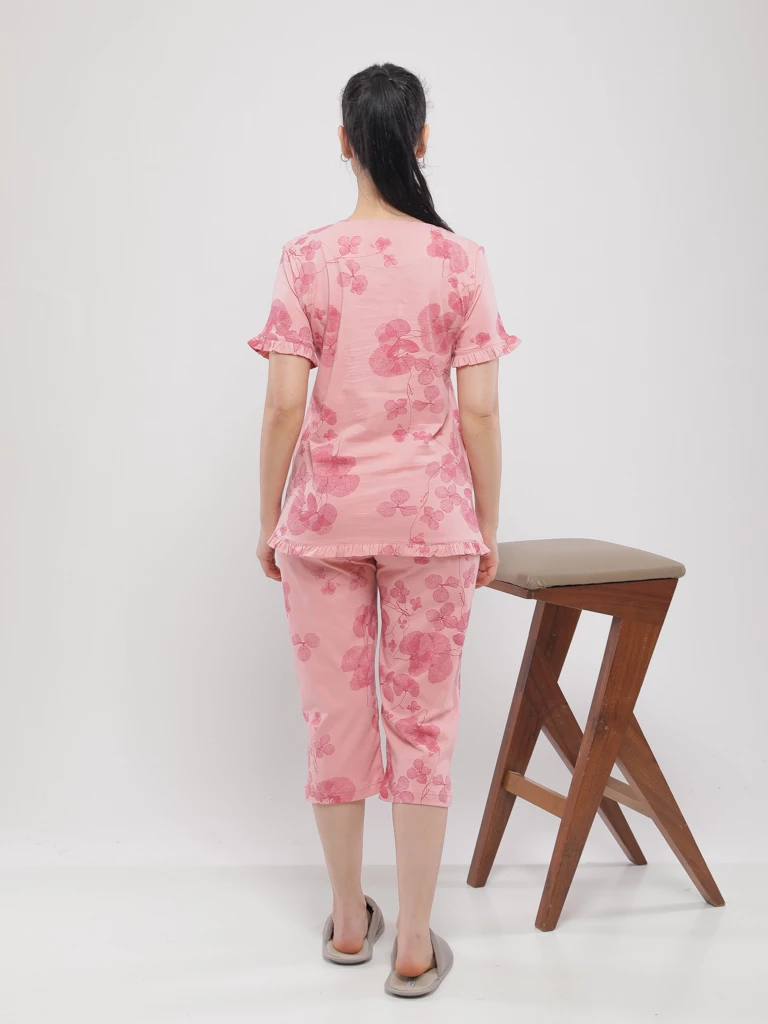 PYJAMA IMPRIME AVEC PANTACOURT