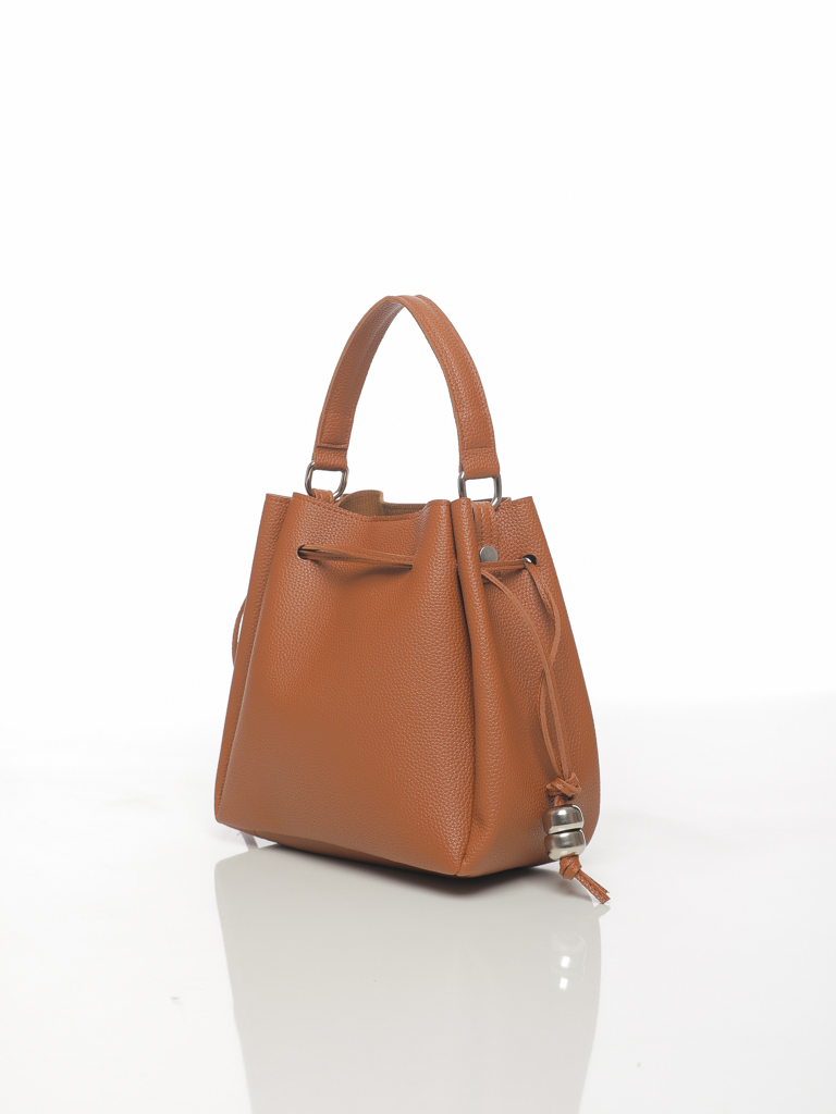 SAC À MAIN TRAPÈZE AVEC DEUX POIGNÉES