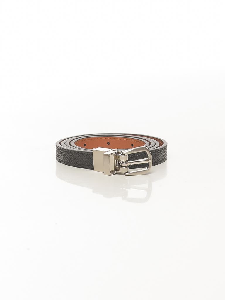 CEINTURE REVERSIBLE BOUCLE ARGENT