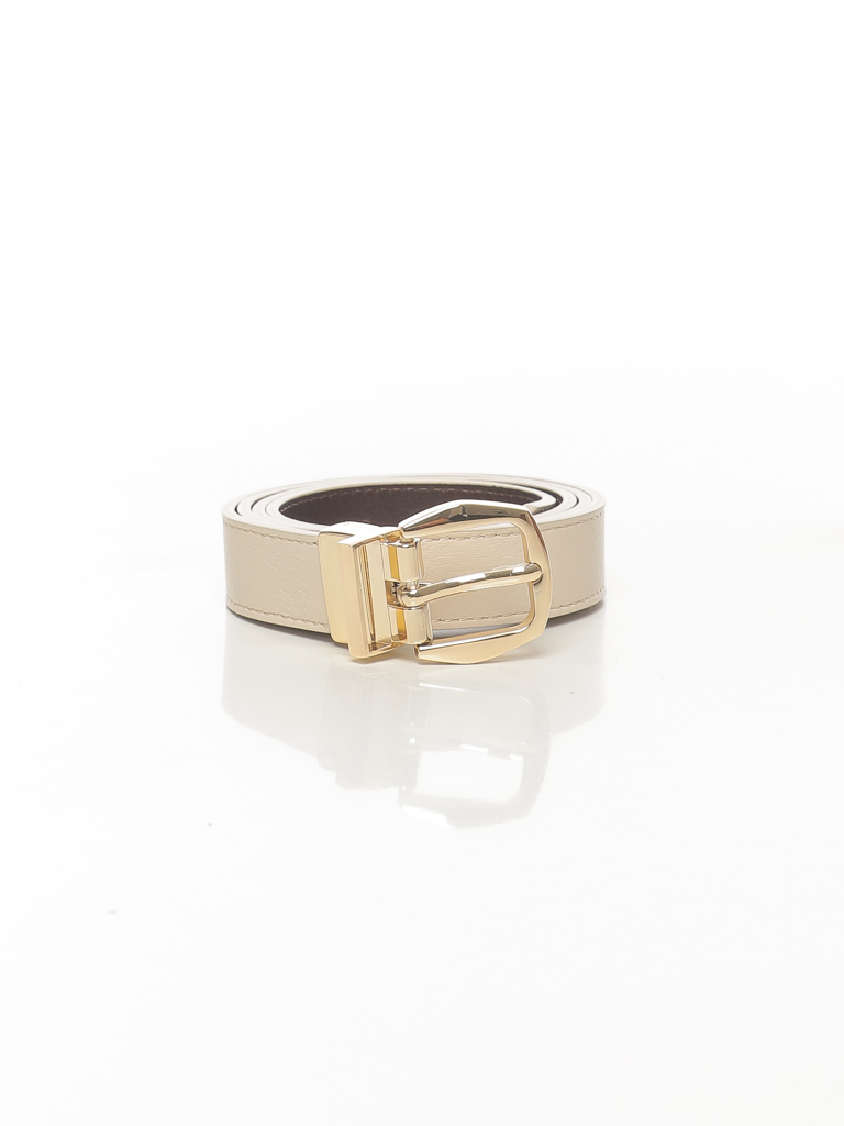 CEINTURE REVERSIBLE BOUCLE DORE