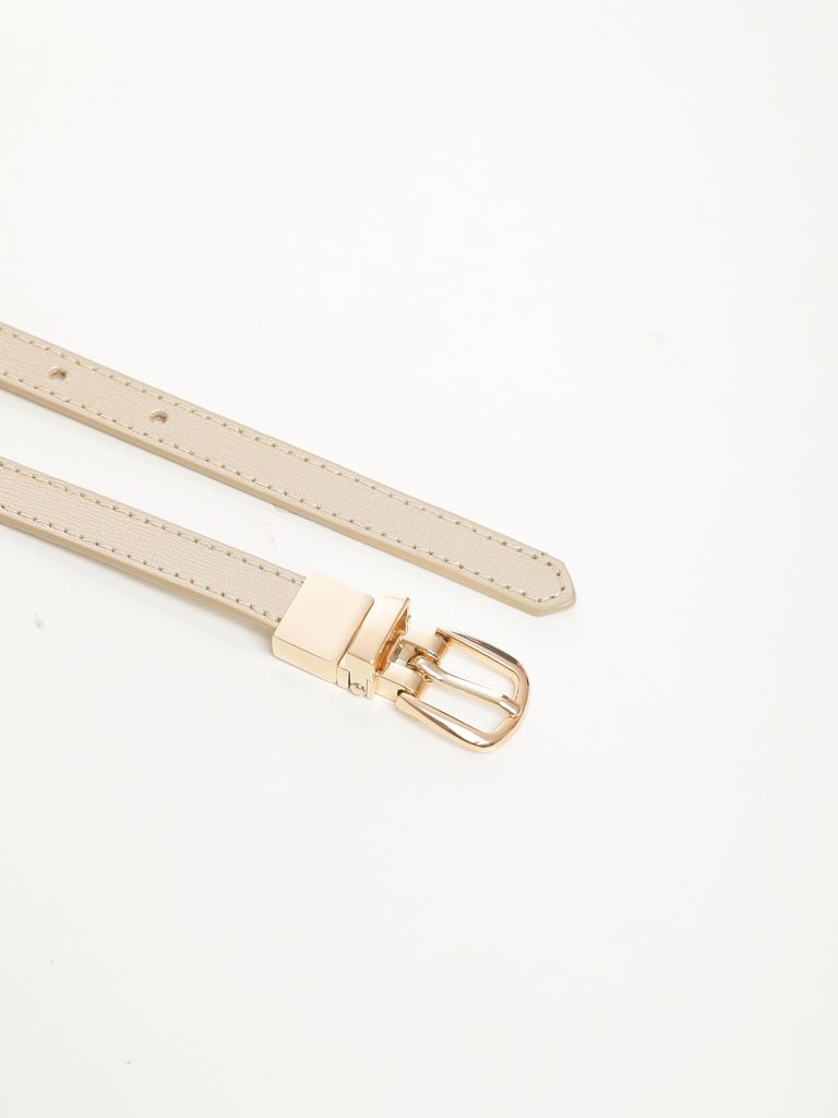 CEINTURE REVERSIBLE BOUCLE ARGENT