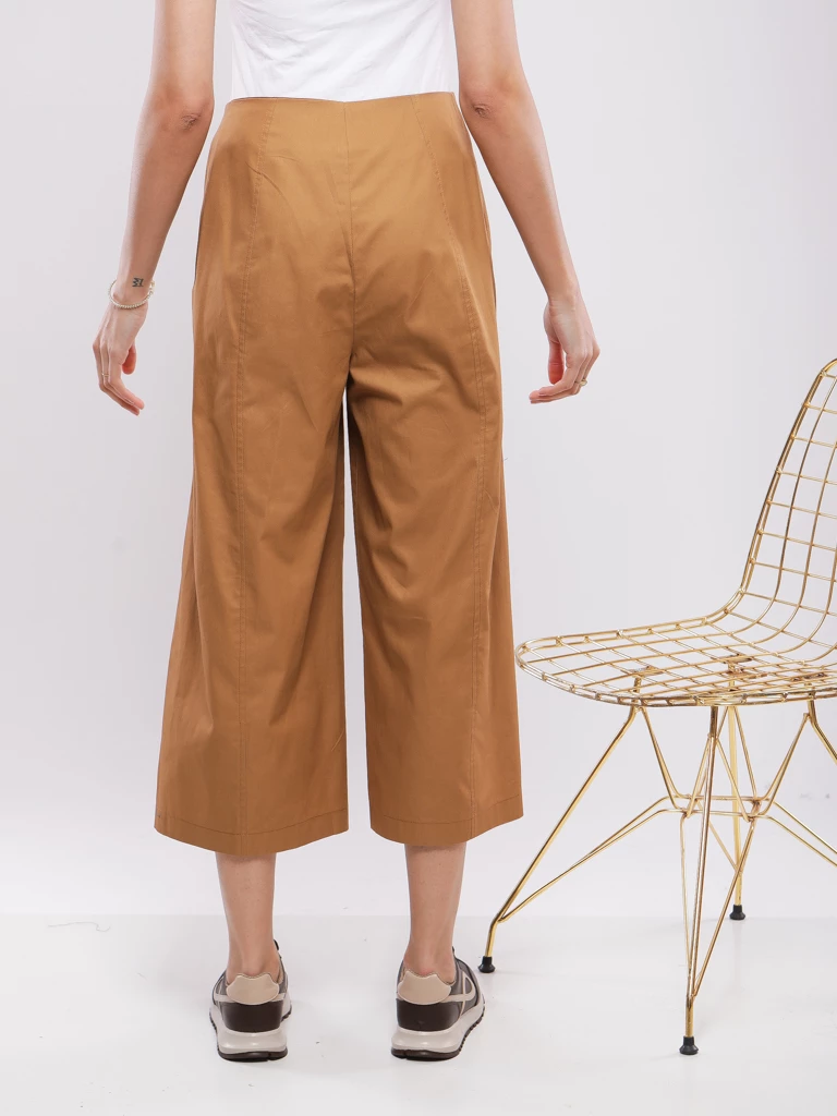 PANTALON LARGE A PINCES