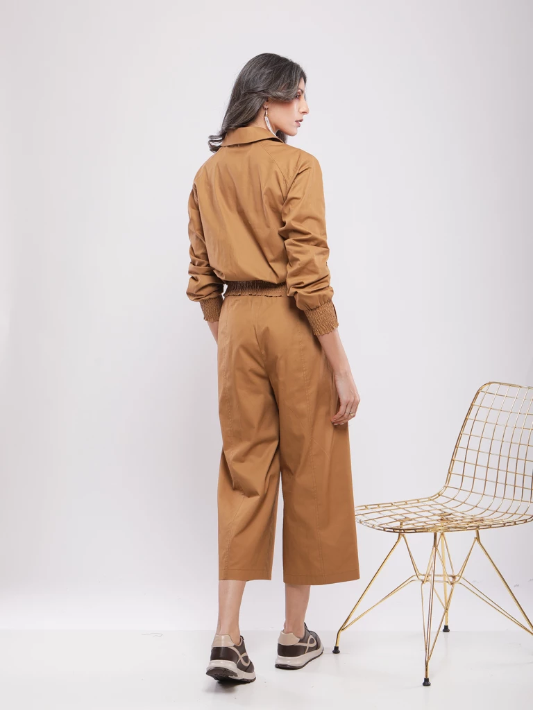 PANTALON LARGE A PINCES