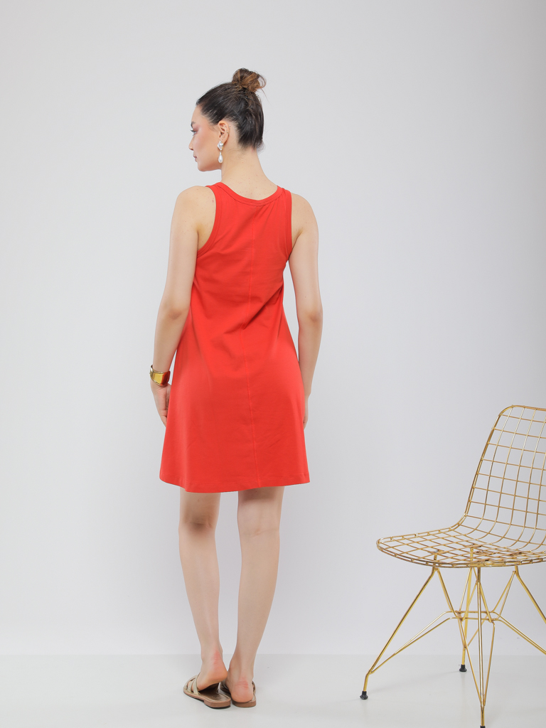 ROBE COURTE ÉVASÉE