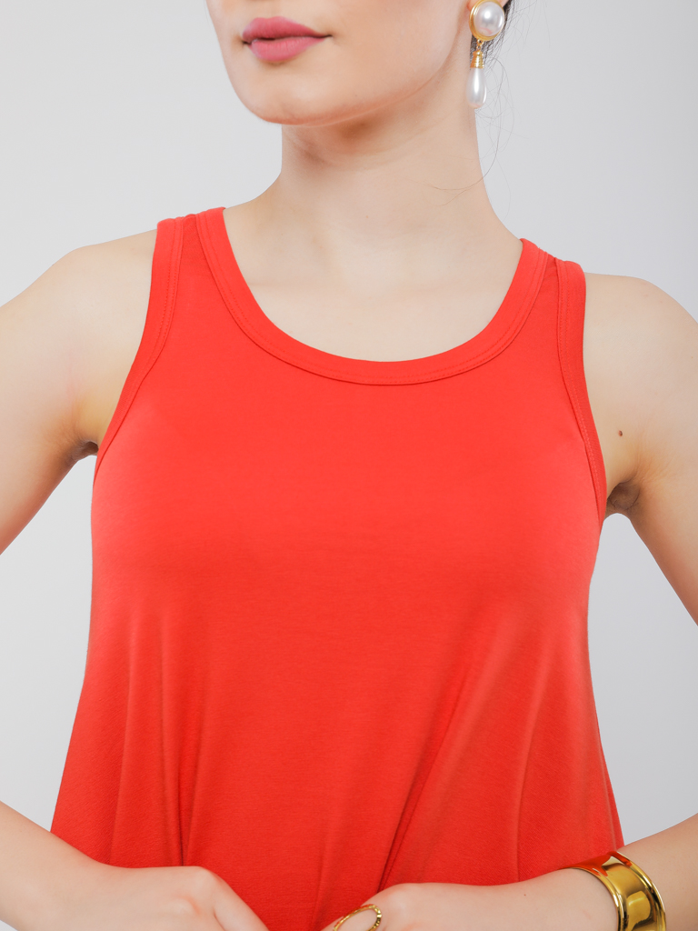 ROBE COURTE ÉVASÉE