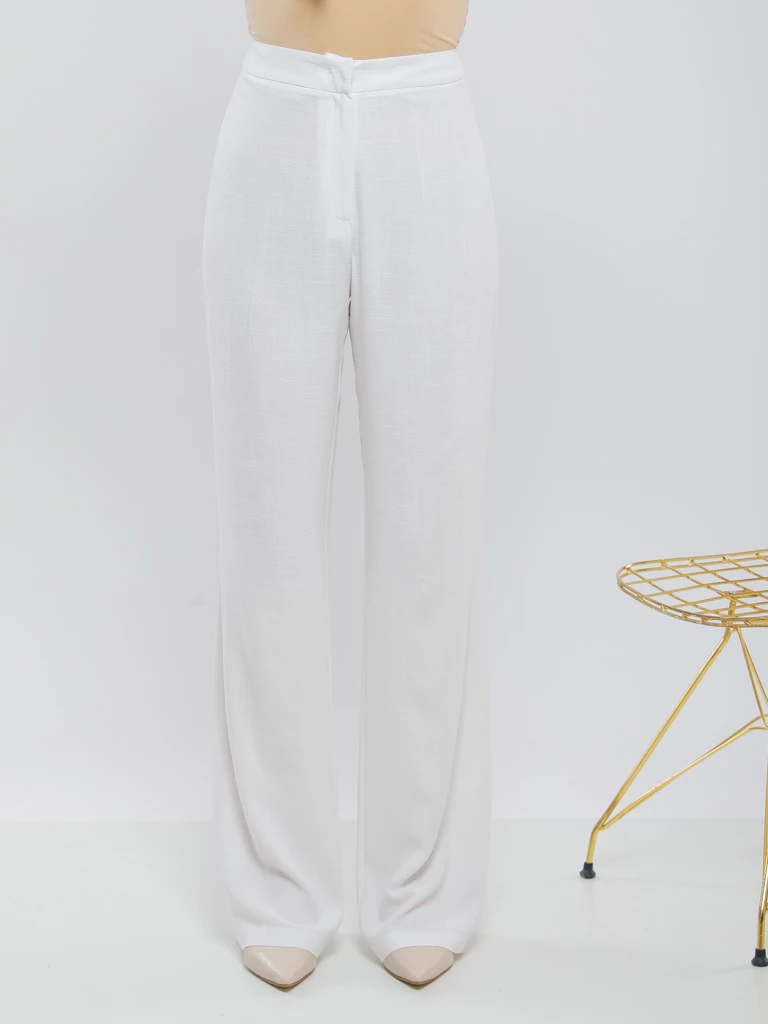 PANTALON LIN COUPE LARGE