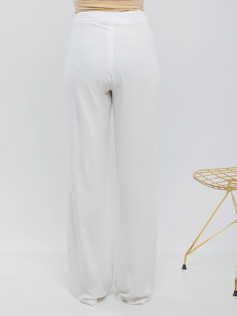 PANTALON LIN COUPE LARGE