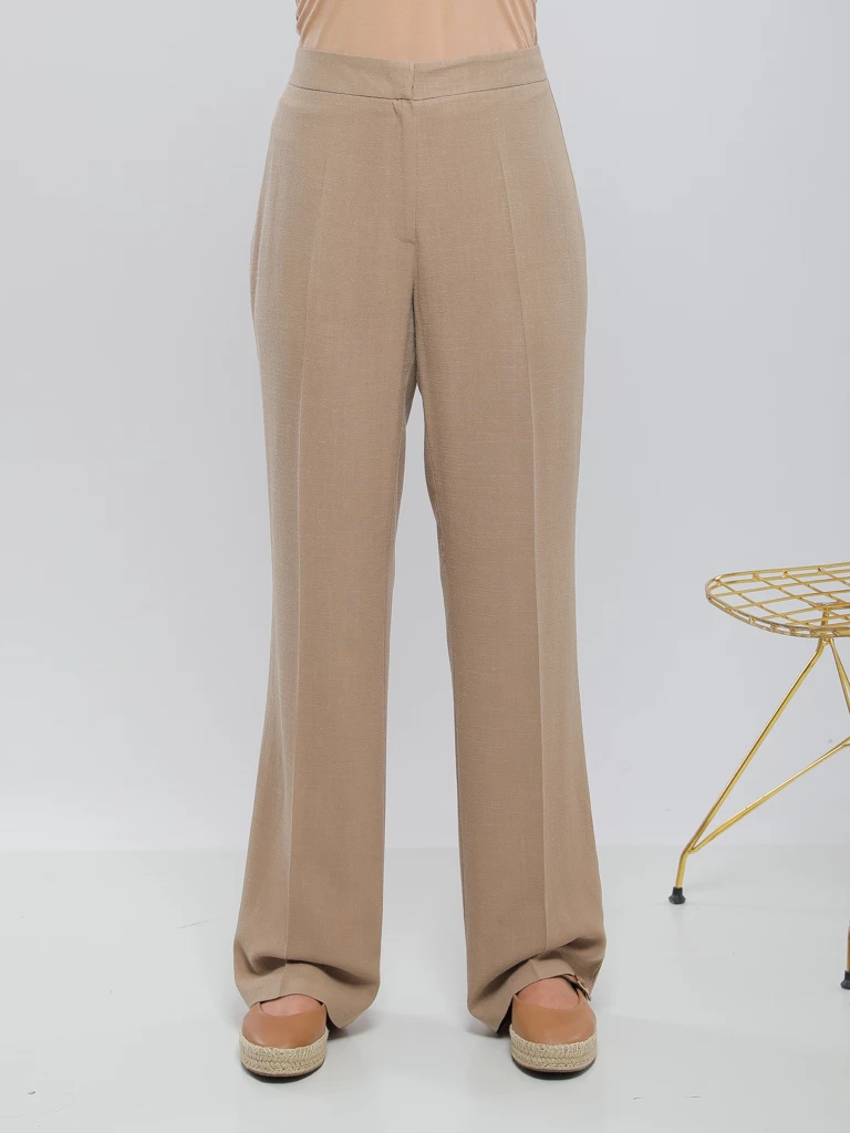 PANTALON LIN COUPE LARGE