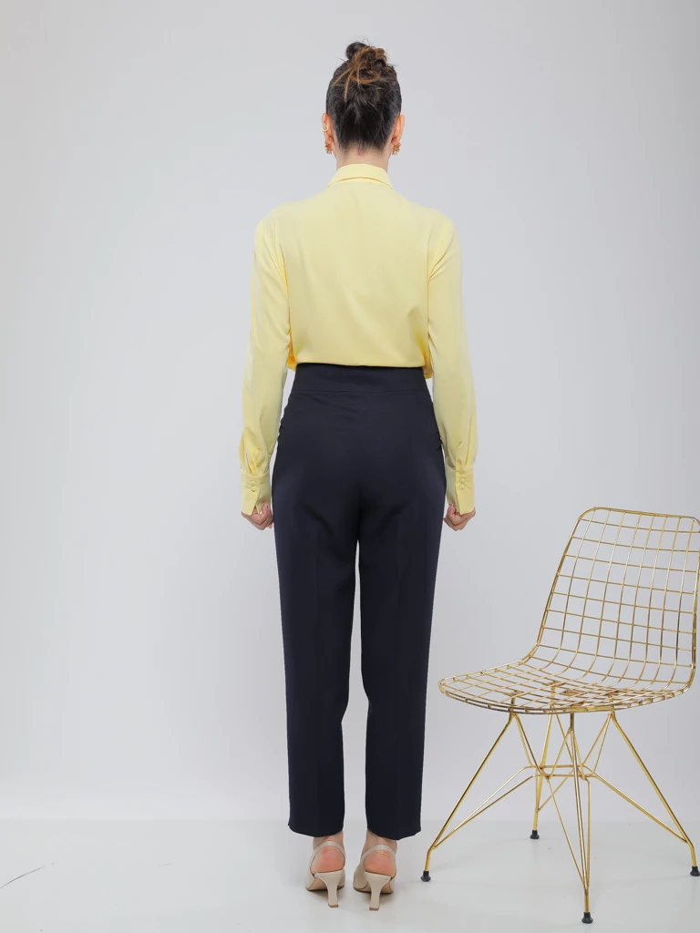 PANTALON ÉLÉGANT À TAILLE HAUTE