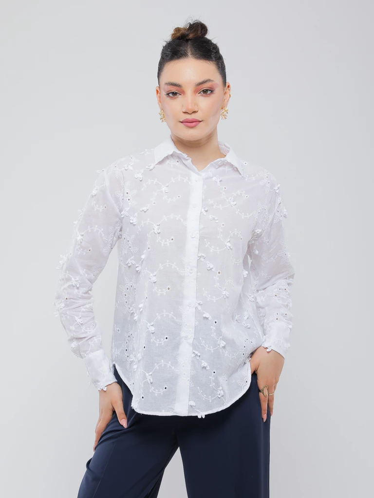 CHEMISE BRODERIE ANGLAISE
