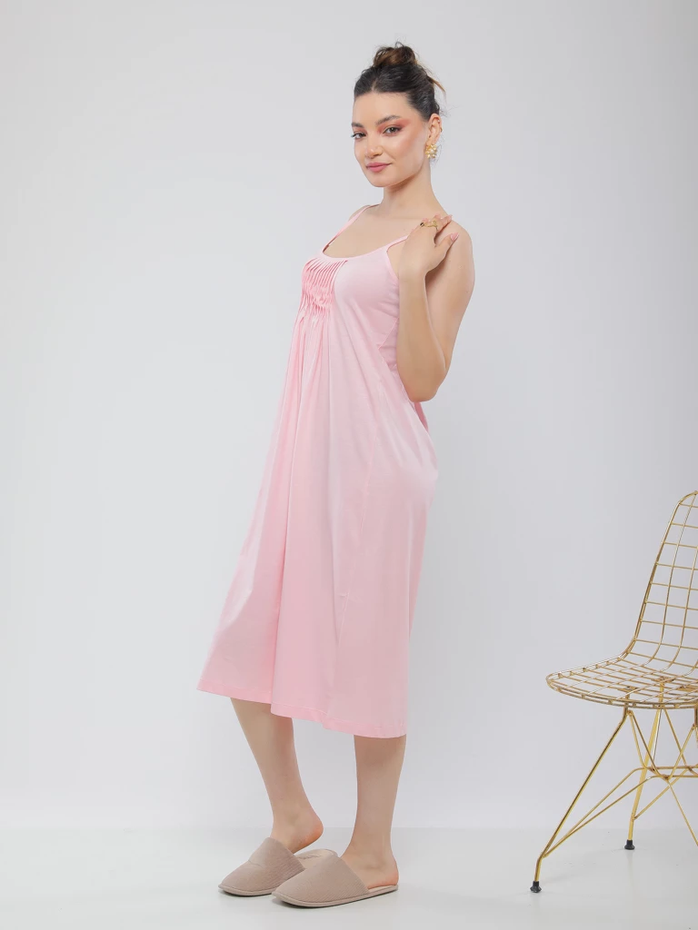 CHEMISE DE NUIT A BRETELLE FINES