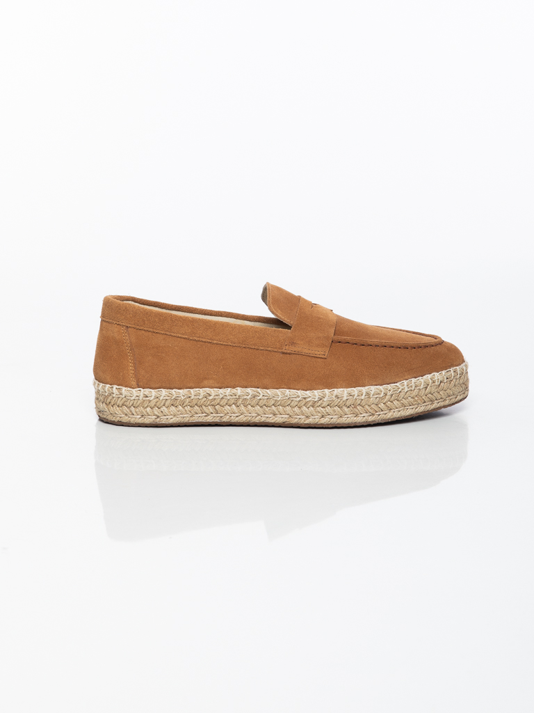 MOCASSINS EN DAIM
