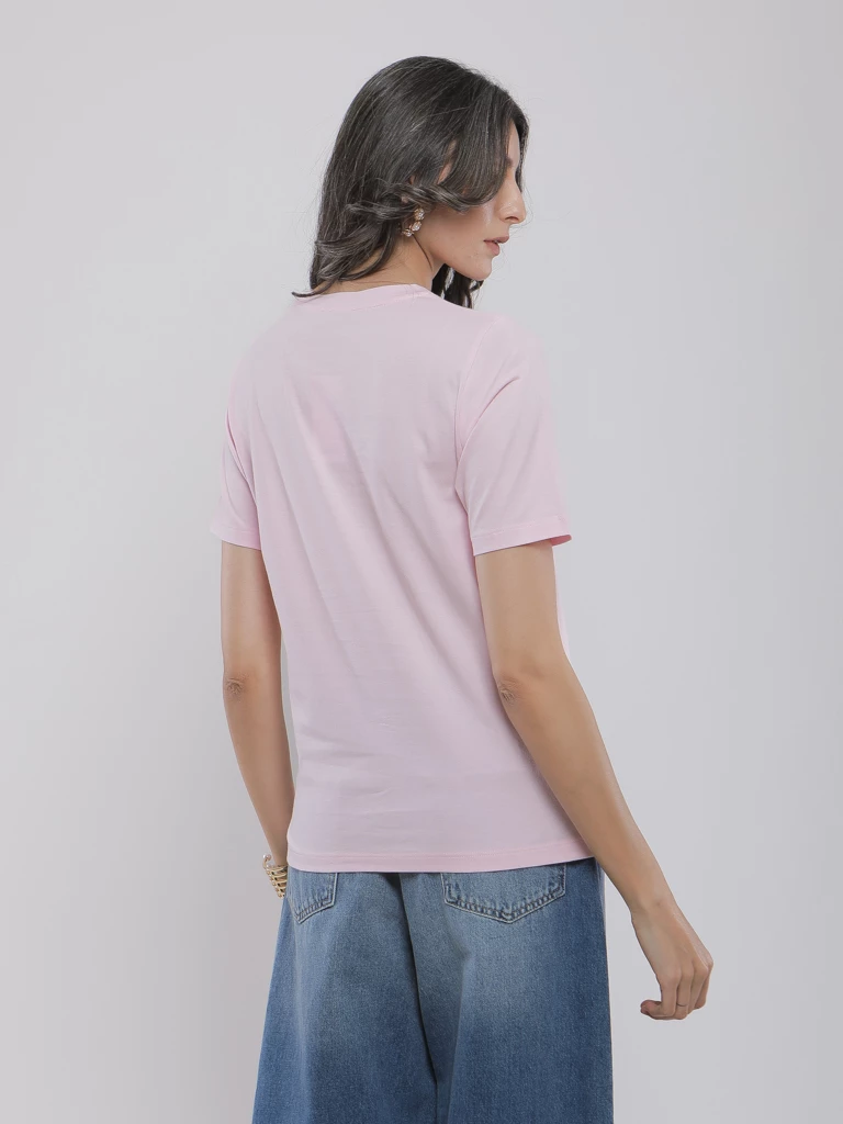 T-SHIRT BASIQUE A COL ROND