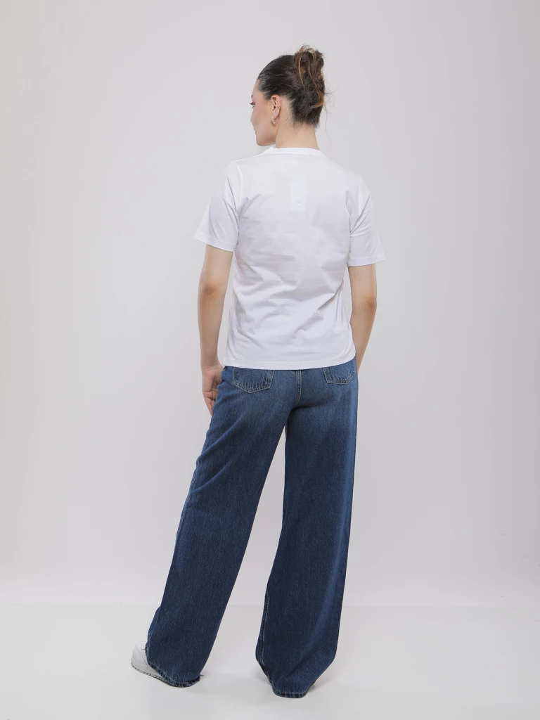 T-SHIRT BASIQUE A COL ROND