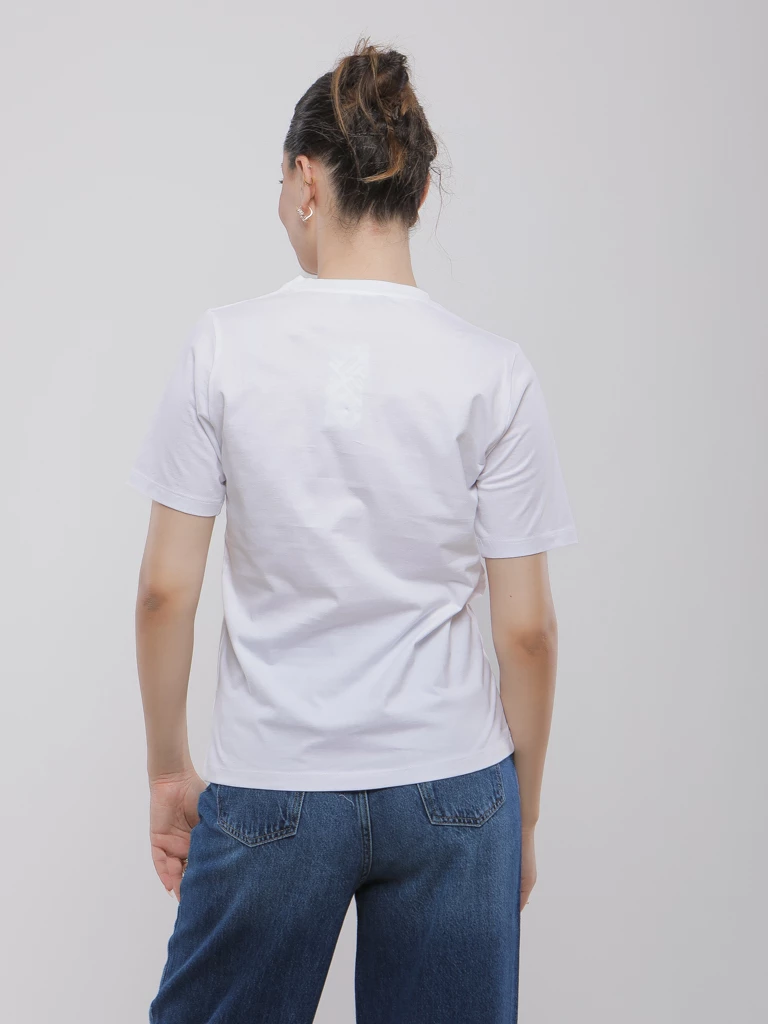 T-SHIRT BASIQUE A COL ROND