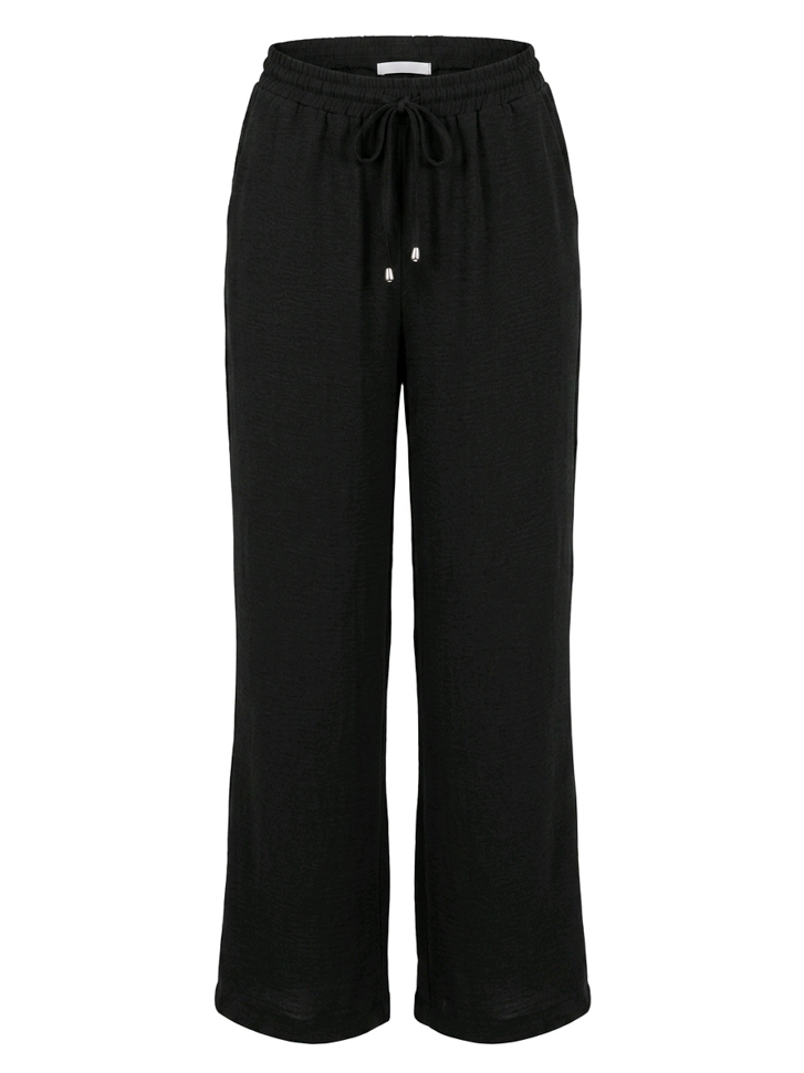 PANTALON FLUIDE À COUPE DROITE
