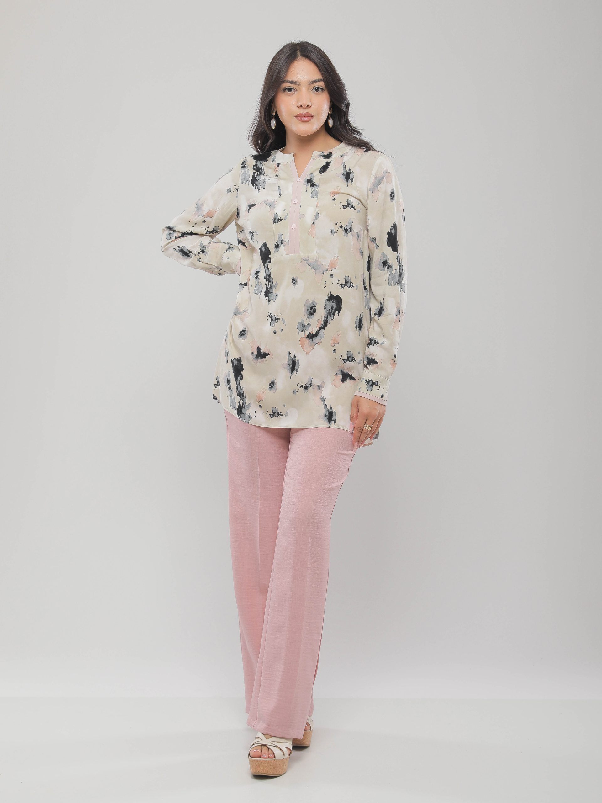 PANTALON A COUPE LARGE