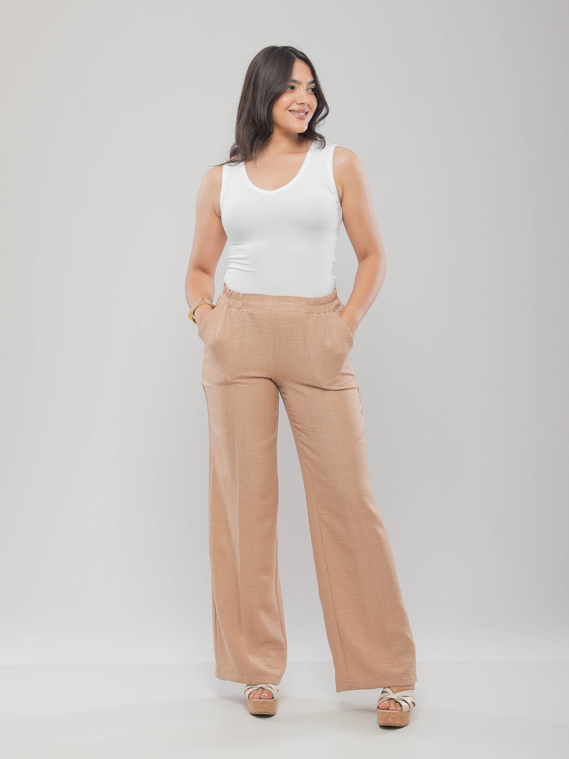 PANTALON A COUPE LARGE