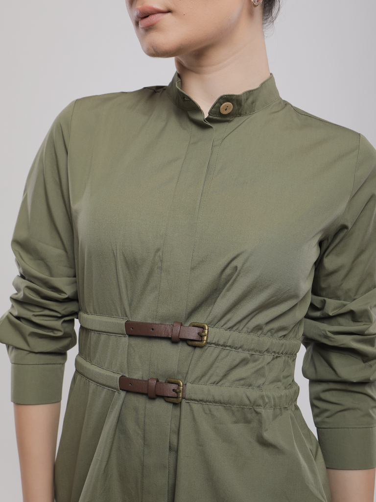 ROBE LONGUE COUPE ÉVASÉE