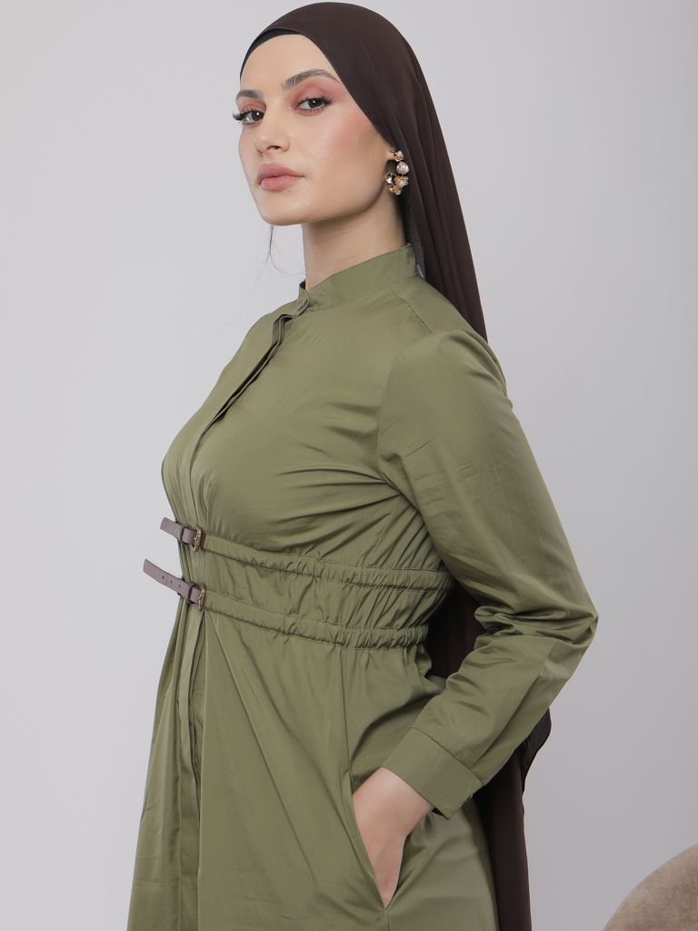 ROBE LONGUE COUPE ÉVASÉE