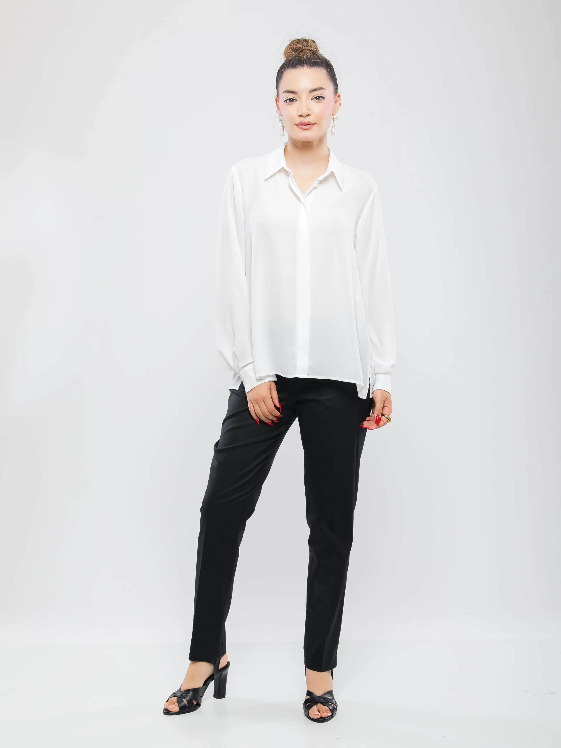 PANTALON CIGARETTE AJUSTÉ