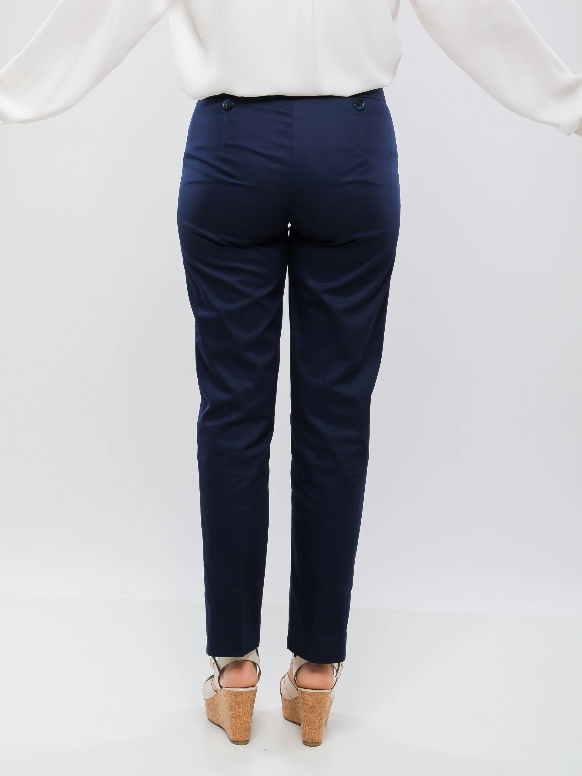 PANTALON CIGARETTE AJUSTÉ
