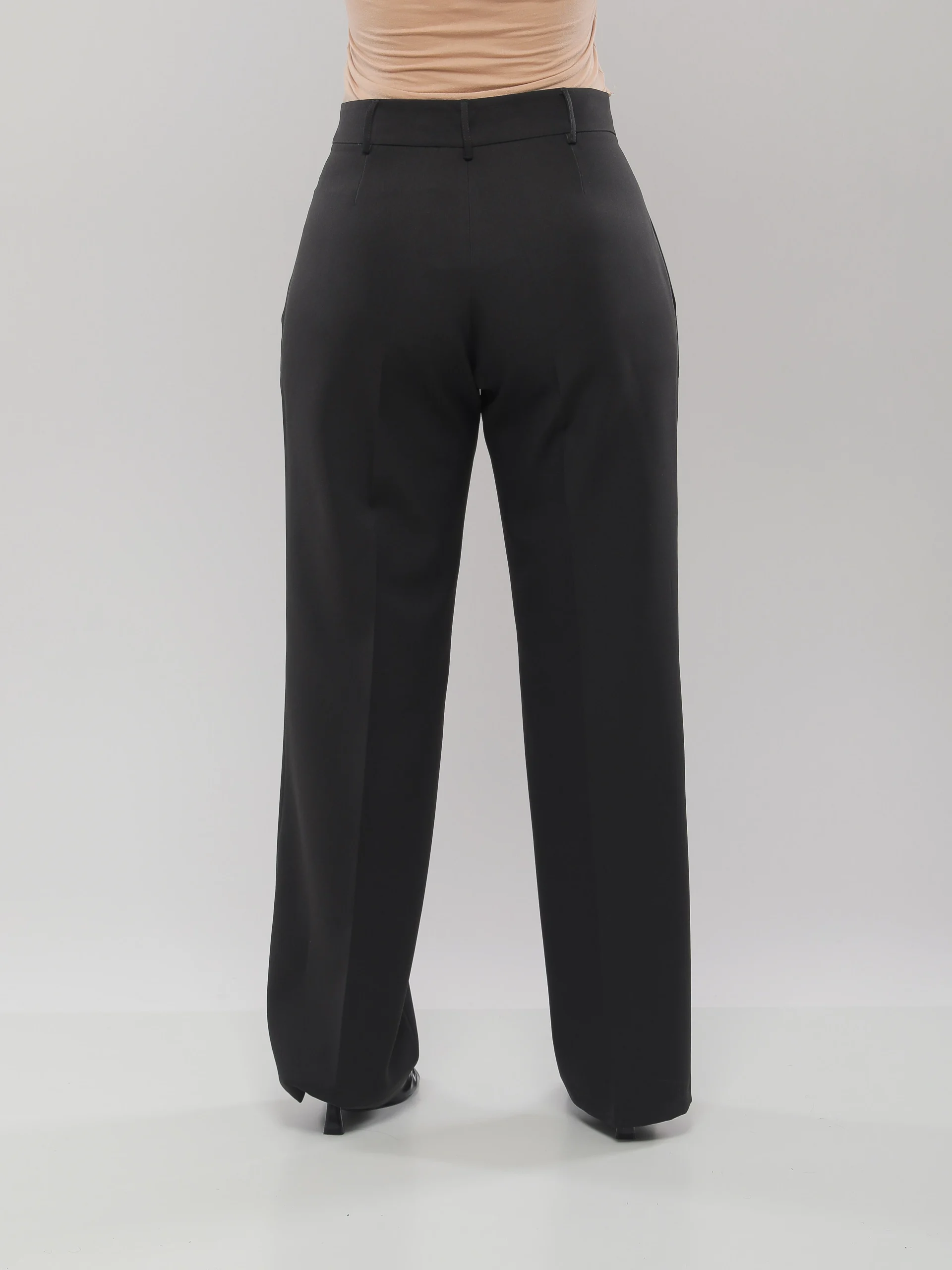 PANTALON À TAILLE HAUTE