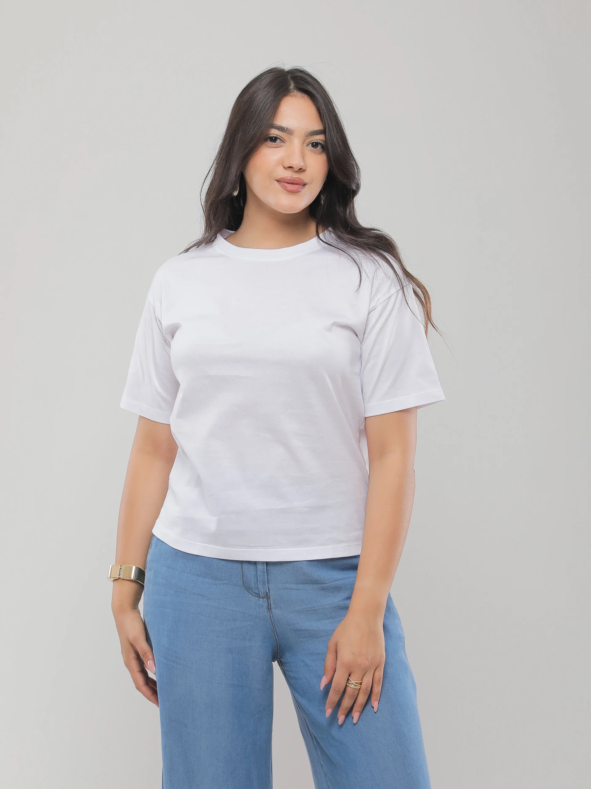 T-SHIRT AMPLE LÉGER STYLE CASUAL MODERNE
