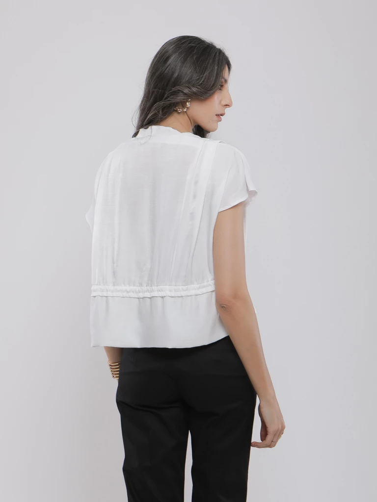 CHEMISE COURTE FLUIDE