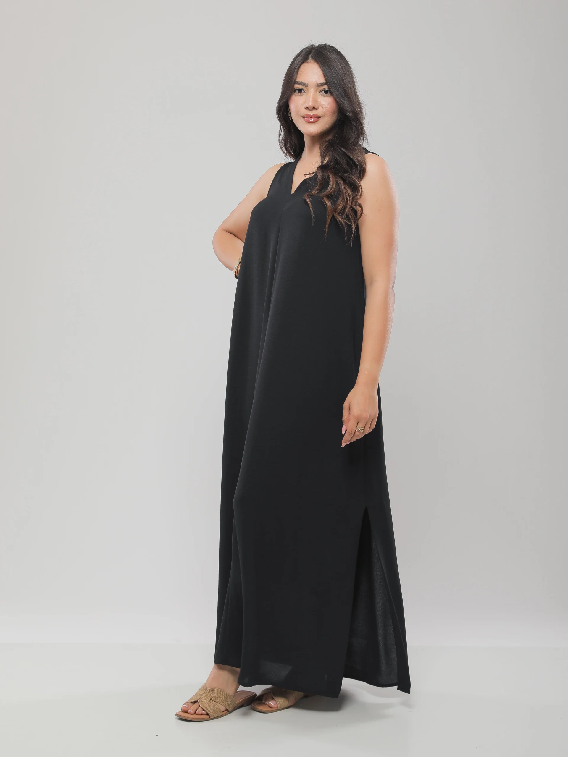 ROBE LONGUE SANS MANCHES
