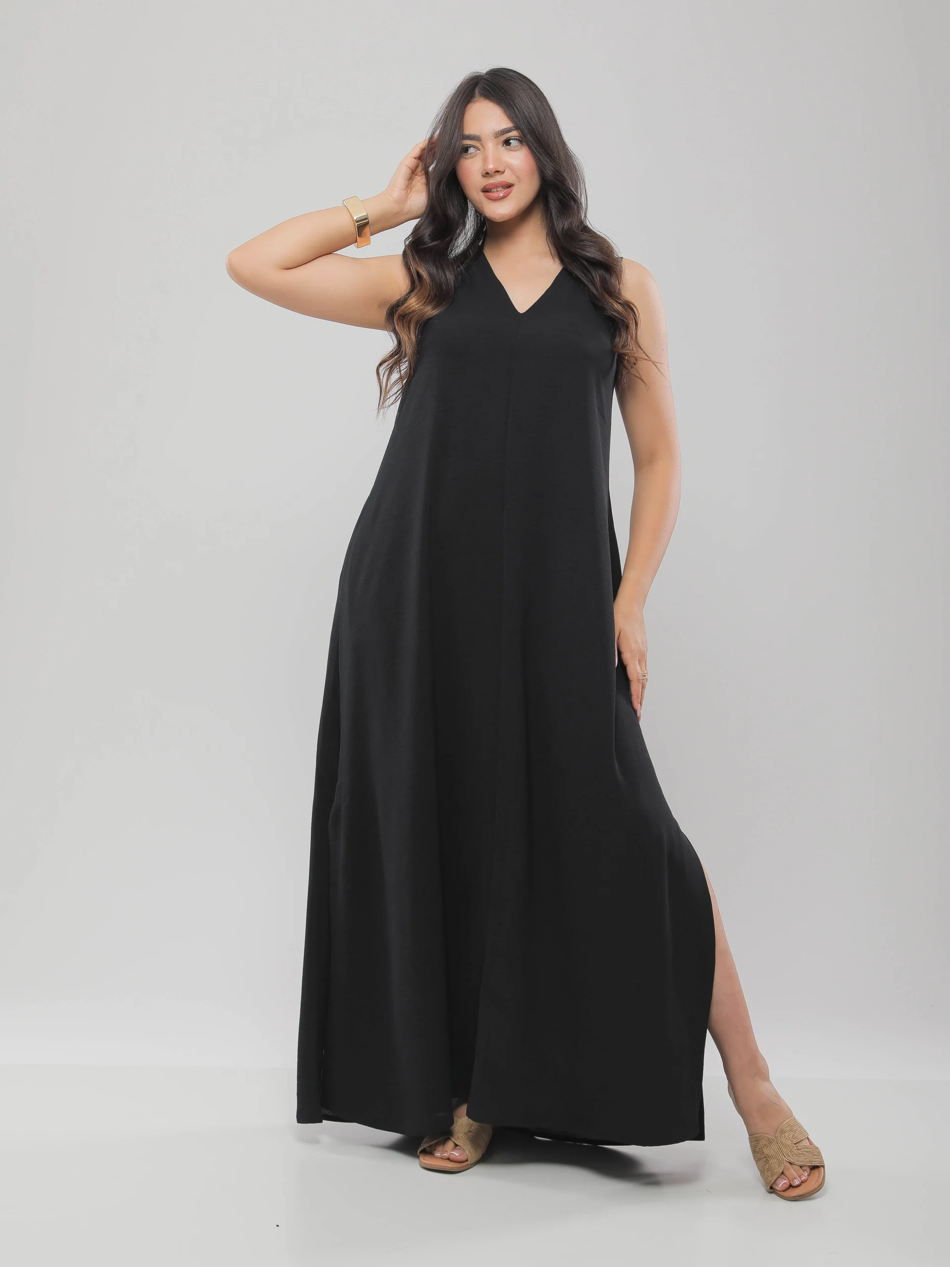 ROBE LONGUE SANS MANCHES