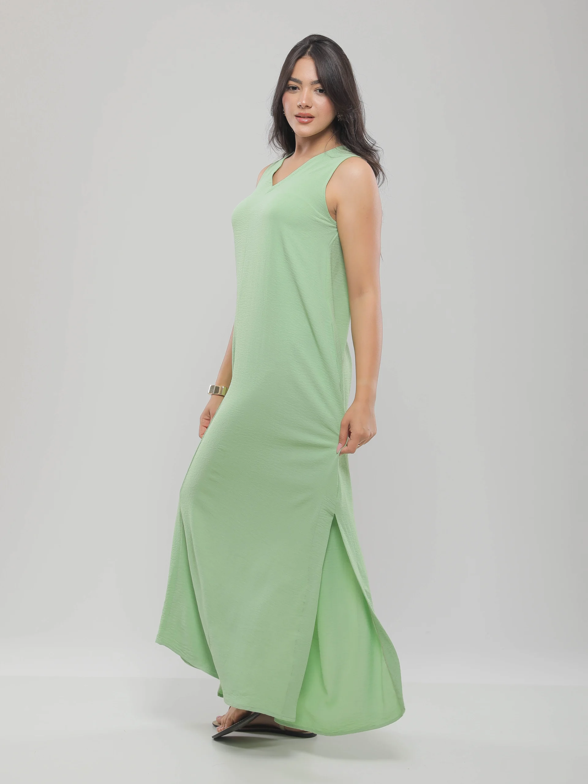 ROBE LONGUE SANS MANCHES