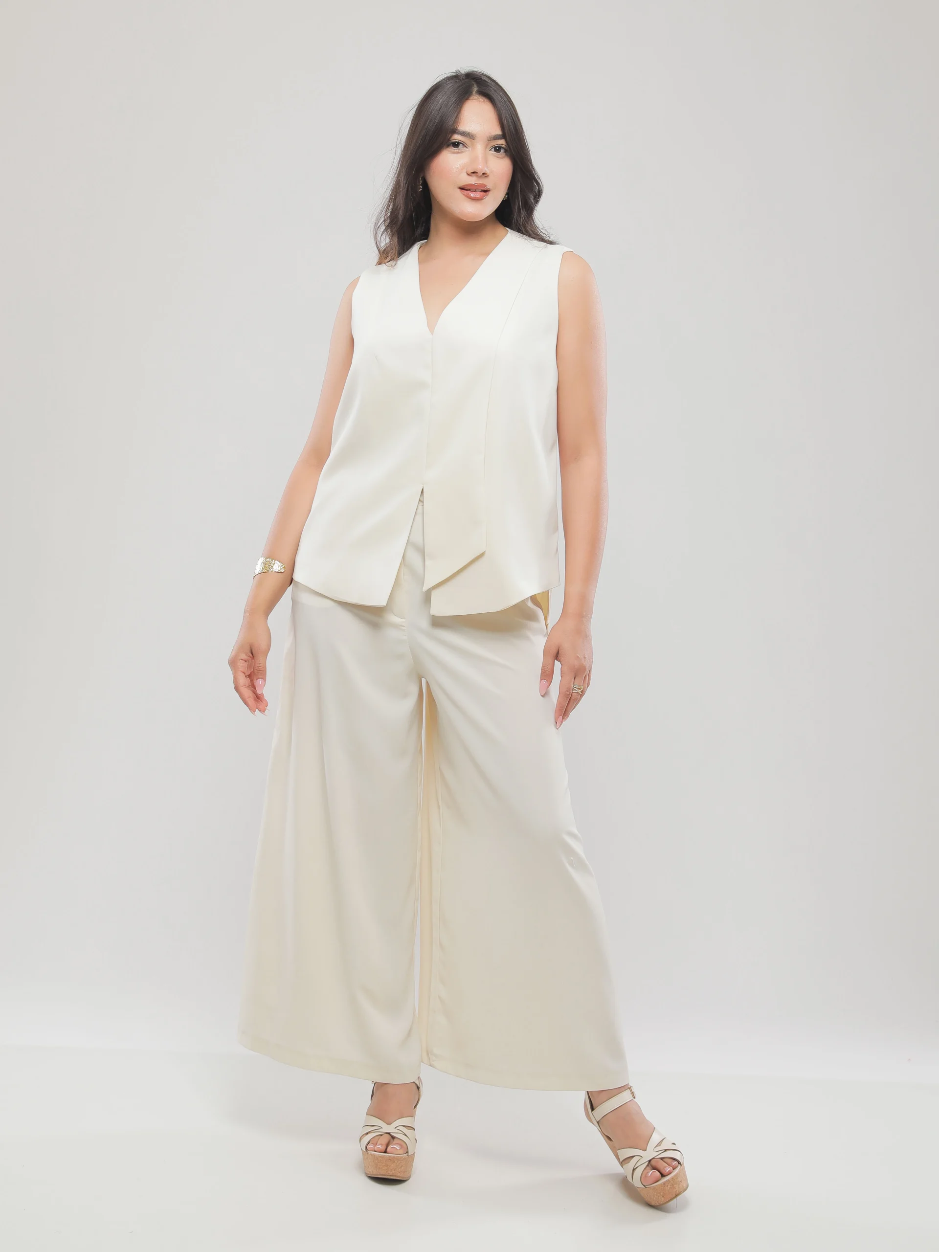 PATALON TAILLE HAUTE A COUPE LARGE