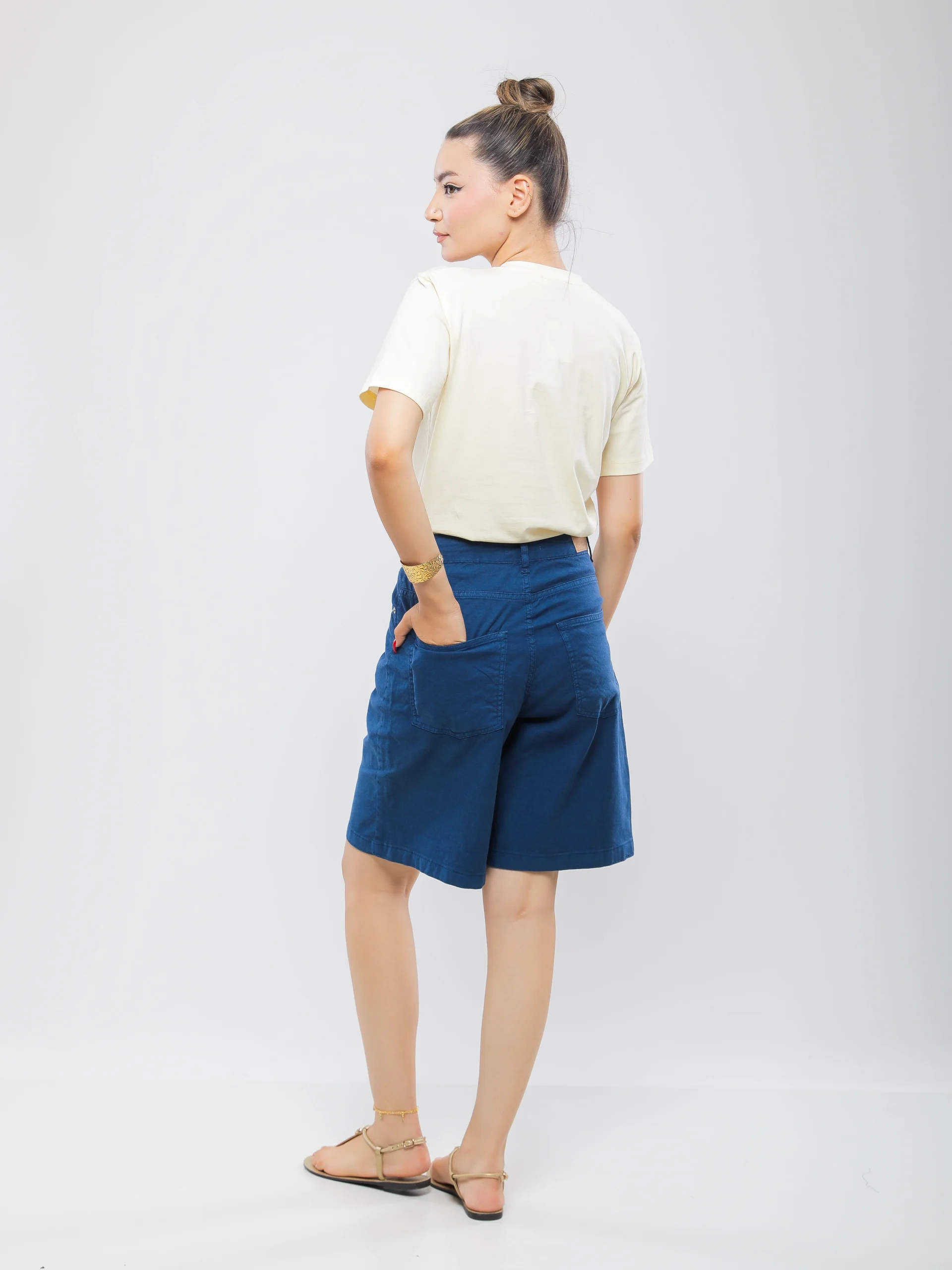 BERMUDA-SHORT EN JEAN