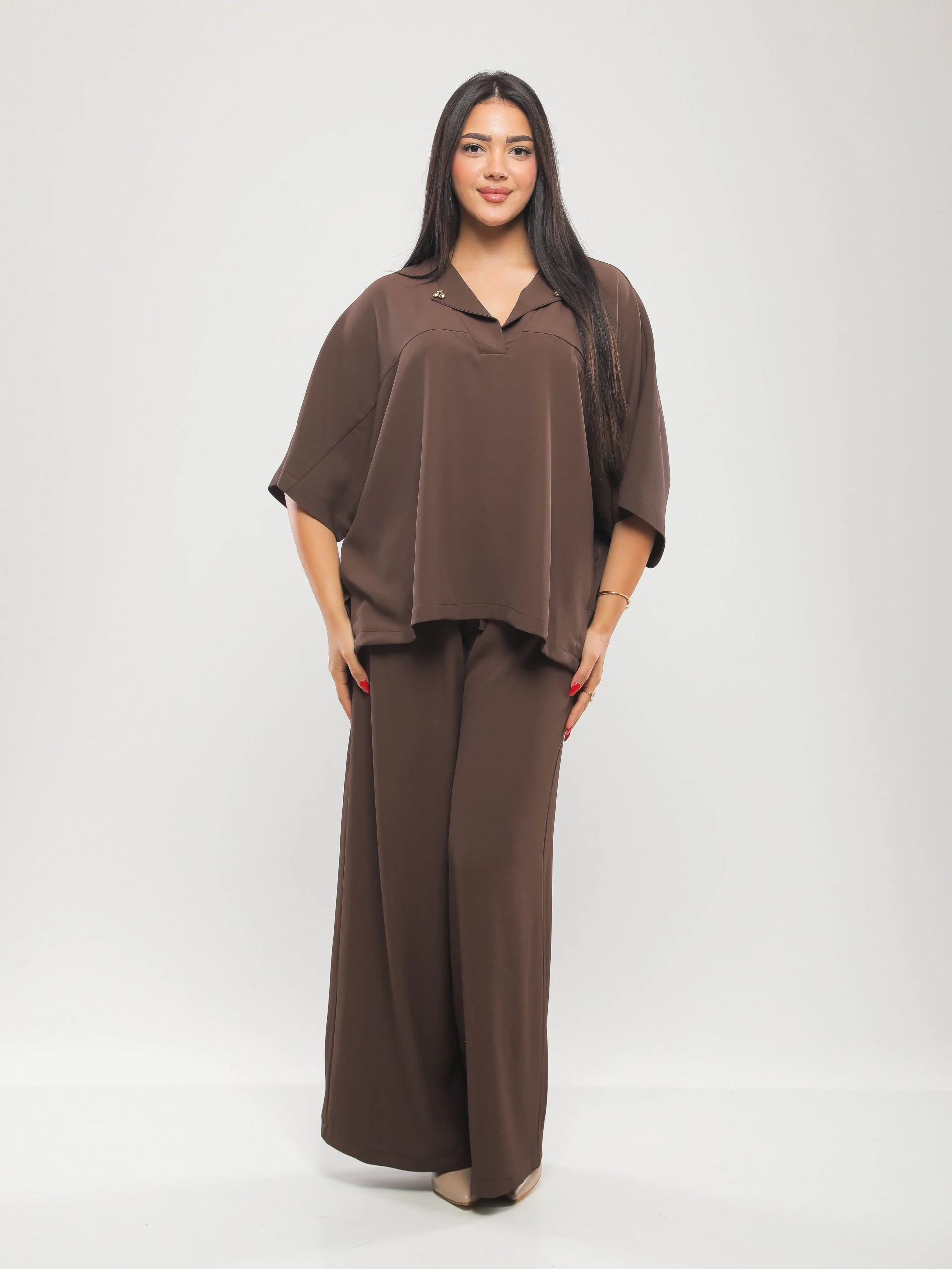SET BLOUSE ET PANTALON FLUIDE