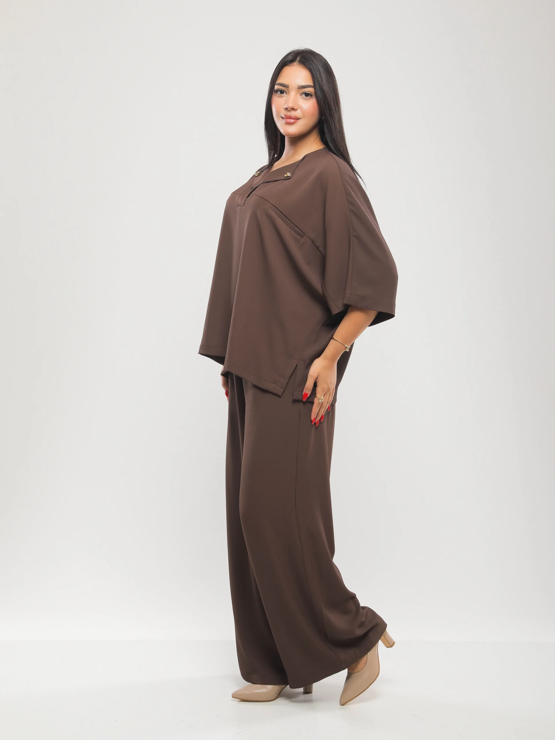 SET BLOUSE ET PANTALON FLUIDE