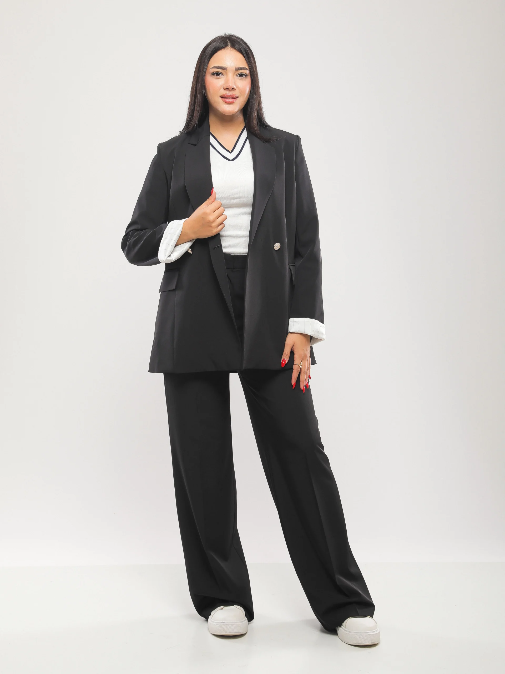 BLAZER CROISÉ AJUSTÉ
