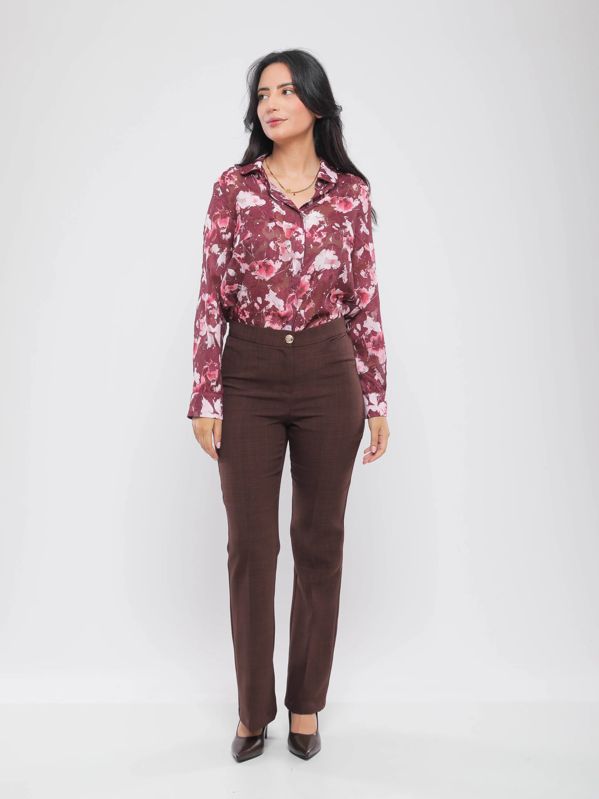 PANTALON PATTE D'ÉLÉPHANT