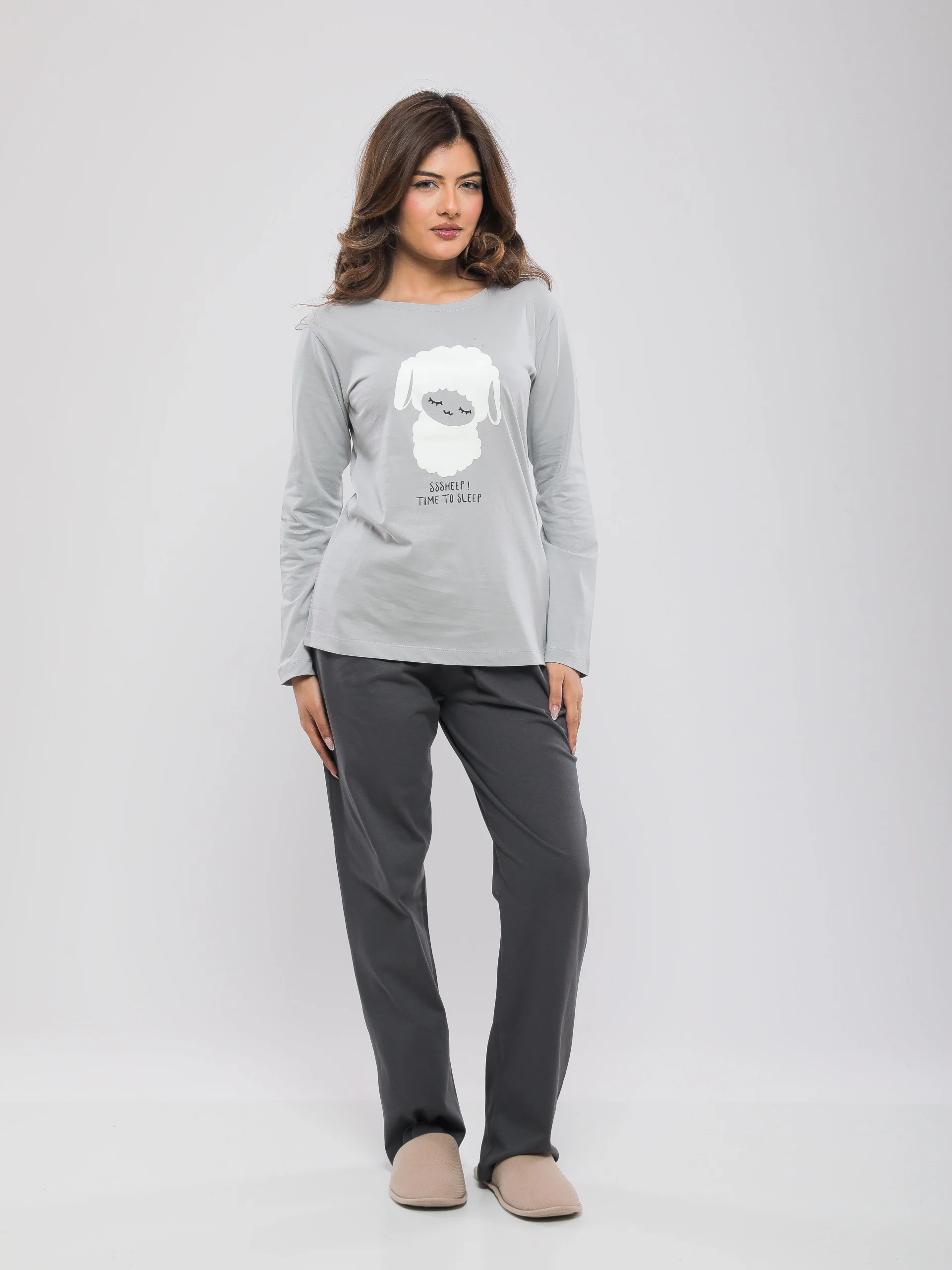 PYJAMA DEUX PIÈCES À SÉRIGRAPHIE