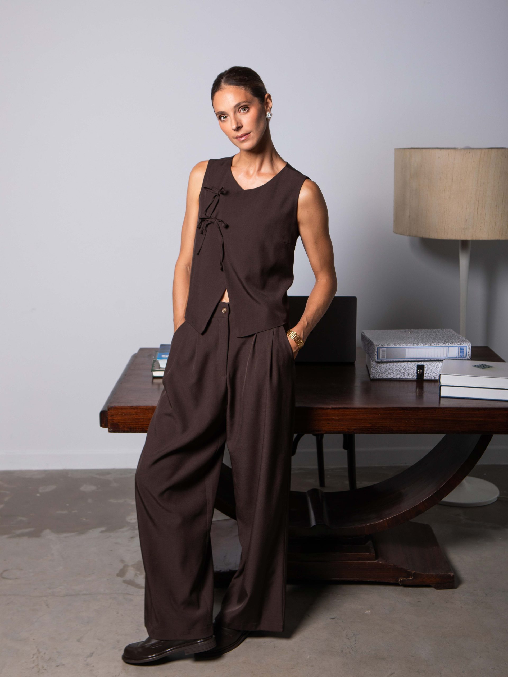 PANTALON LARGE ET FLUIDE